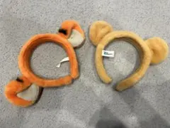 くまのプーさん　ティガー　カチューシャ 2点セット