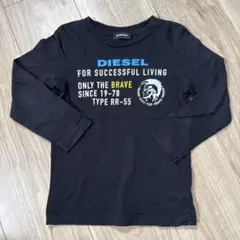 DIESEL 長袖カットソー ブラック 4