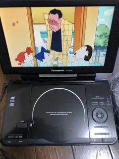 【ほぼ新品】Panasonic製DVDプレーヤー 本体 概要 液晶搭載ポータブルDVD／SD／CDプレーヤー DVD-LX8
