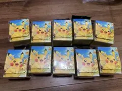ポケカ　デッキケース　ピカチュウ大集合　未開封　10セット