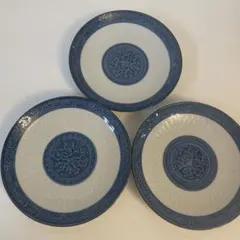 【未使用】ウェッジウッド　フロレンティーンターコイズ　プレート15cm黒壺 未使用】ウェッジウッド フロレンティーンターコイズ プレート15cm黒壺