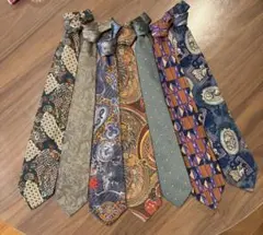 多色パターンネクタイセット