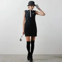BANDEL ノースリーブ ゴルフワンピース バイカラー - メルカリ