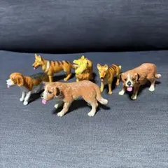 【中古】犬 フィギュア 6体セット ミニチュア 置物 まとめ売り 中古】犬 フィギュア 6体セット ミニチュア 置物 まとめ売り - メルカリ