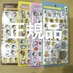 正規品　ボンボンドロップシール　PEANUTS スヌーピー　4種セット