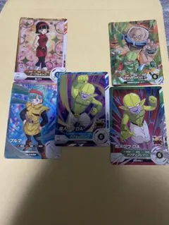 ダイバーズ　カード 5枚セット　ナッパ　ビーデル　ブルマ　魔人クウ　B