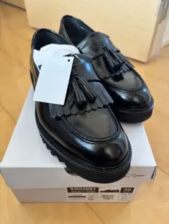 新品　Stefano Rossi UOMO ローファー ブラック　24.5