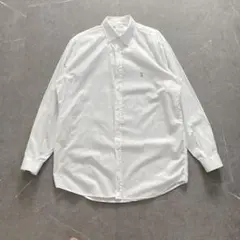 TRUSSARDI 白シャツ Lサイズ イタリア製のサムネイル