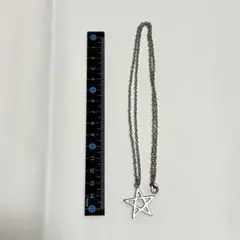 シルバー 星型 ネックレス
