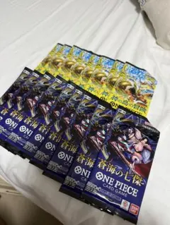 ワンピースカード 決戦の刻 5p神の島の冒険 7p蒼海の七傑 5p - メルカリ