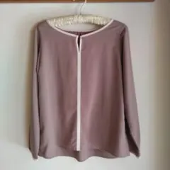 in the life 薄紫 長袖シャツ