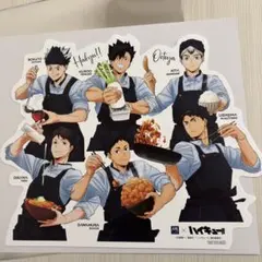 ハイキュー 大戸屋コラボ ダイカットビジュアルボード 集合