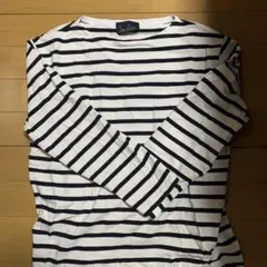 le minor ストライプ 七分袖 Tシャツ