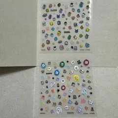 たまごっち ネイルシールコレクション デザインＡ&D ２枚セット