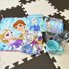 アナと雪の女王　タオル　コップ　入園　入学