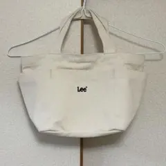 Leeミニトートバック　ランチバッグ　ホワイト
