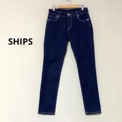 SHIPS シップス　スリム テーパード デニム　インディゴ　Mのサムネイル