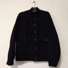 GREEN LABEL RELAXING 黒 ジャケット ボタン付き 2ポケット