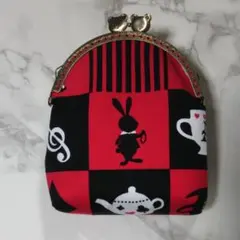 ハンドメイドがま口財布