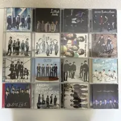 ARASHI CD シングルコレクション DVD付き初回限定版　44点セット