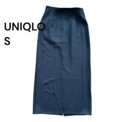 ユニクロ ロングスカート ブラック Sサイズ
