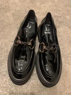 【Luca Grossi】ワントーンビットローファー