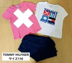 Tommy Hilfiger Tシャツ、ショートパンツ 2点サイズ110子供服のサムネイル