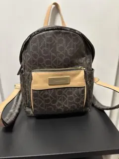 Calvin Klein カルバンクライン　ミニリュック　ブラウンのサムネイル
