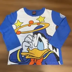 ドナルドダック 長袖Tシャツ　ベビードール　110cm