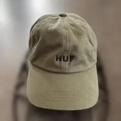 HUF オリーブ色 キャップ