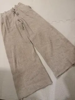 ユニクロ ウォッシャブルリブニットパンツ　Mサイズ