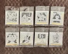 ドラゴンボールシールウエハース 40周年　8種