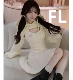 ダーリッチ darich ショートフーディスウェットミニワンピース IVO FL