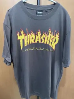 THRASHER フレイムロゴ Tシャツ