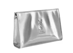 YSL イヴサンローラン　ポーチ　シルバーのサムネイル