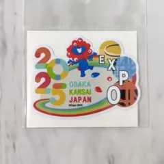 ミャクミャク　ステッカー　レインボー　耐水　耐光