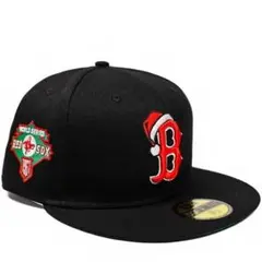 【新品未使用】レッドソックス NEWERA 59FIFTY Black 712