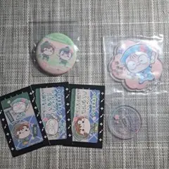 フリューくじ忍たま アクリルスタンド・缶バッジ