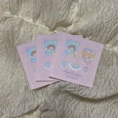 キキララ　リトルツインスターズ　ノベルティ　ステッカー