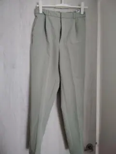 y*i様 GU ジーユー　ストレッチ　テーパードパンツ　ミント　グリーン　Lサイ