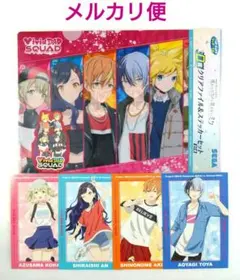 【ビビバス】劇場版　ポストカード４種／くじ　クリアファイル＆ステッカーセット