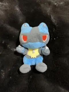 중고 포켓몬 ドールズ ルカリオ もっちりマスコット