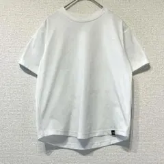 ザノースフェイス ロゴTシャツ 半袖カットソー 白 キッズ140 春夏 b98