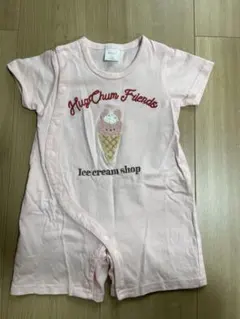 futafuta 半袖　ロンパース　70