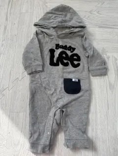 Buddy Lee フード付きロンパース 70サイズ グレー デニム ベビー服