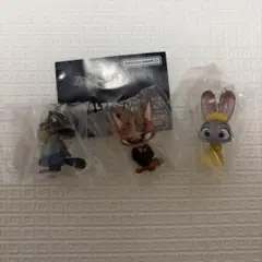 ズートピア2 めじるしアクセサリー　セット　ニック　ジュディ　ニブルズ