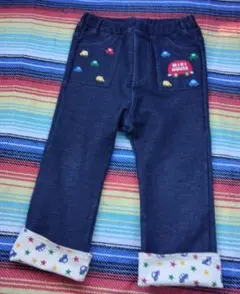 ミキハウス デニム風パンツ　90