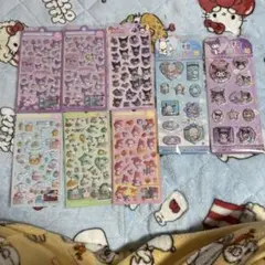 サンリオ ボンボンドロップシール 8枚セット