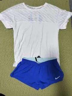 ランニングウェア　ジムウェア　NIKEショーパン　asicsウェア