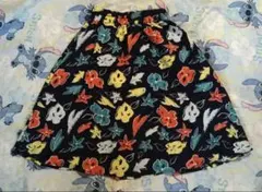 美品 Dukkah レトロ柄 可愛いスカート M